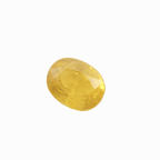 Yellow Sapphire Oval Shape 9.5x7.5x5.5 mm Single Piece Approximately 4.21 Carat