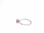 14K Yellow White Gold  Spinel with Diamond Ring