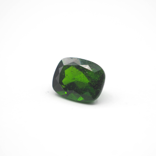 Chrome Diopside Rectangle  Shape 9.0 x 7.0 x 4.5 mm Single Piece Approximately 2.15 Carat