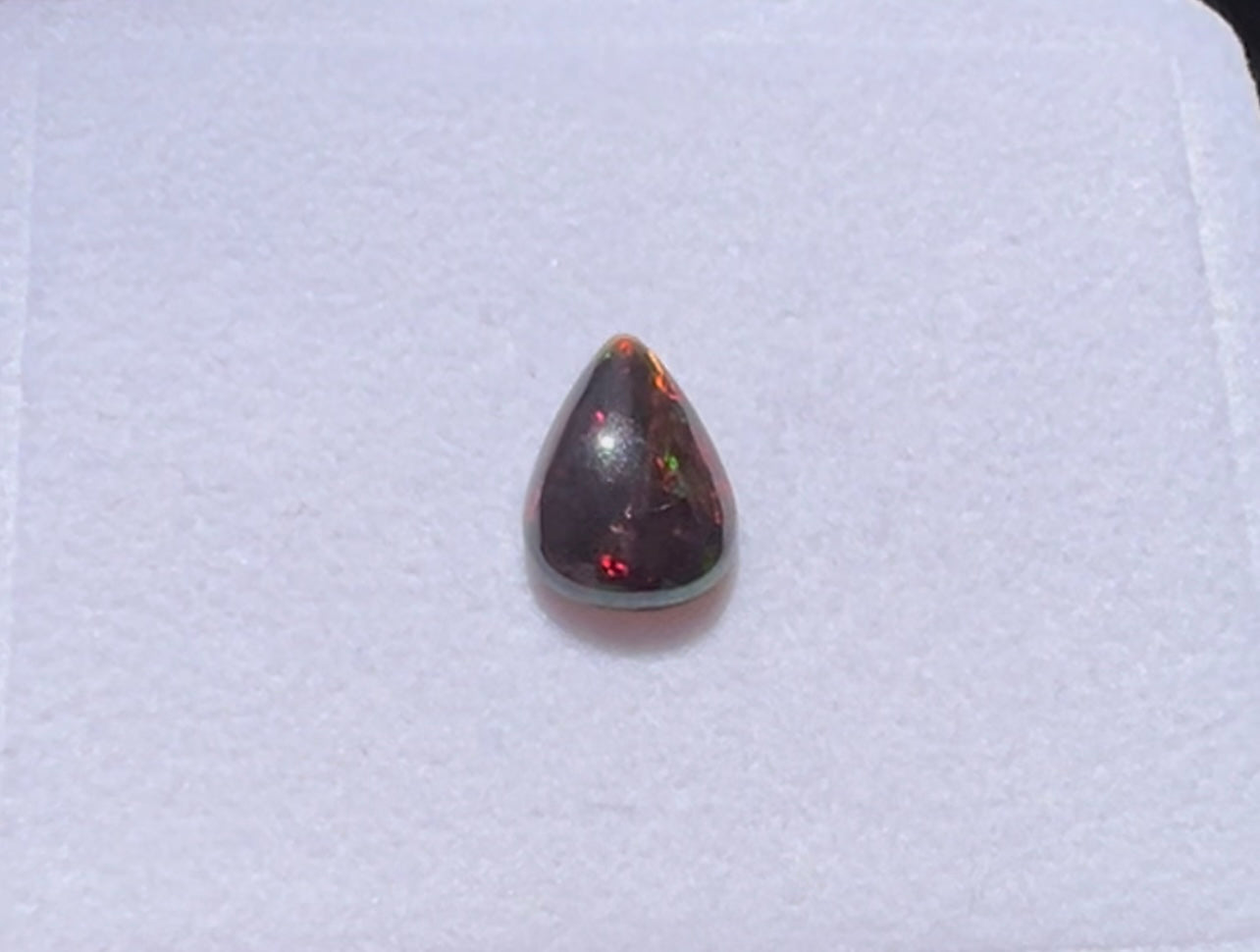 Ethiopian Black Opal 16x11.5mm Approximately 3.7Carat