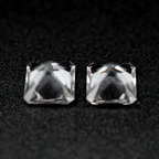 Loose Danburite Cushion Shape 7.5 x 5 mm Matching Pair Approximately 3.81 Carat