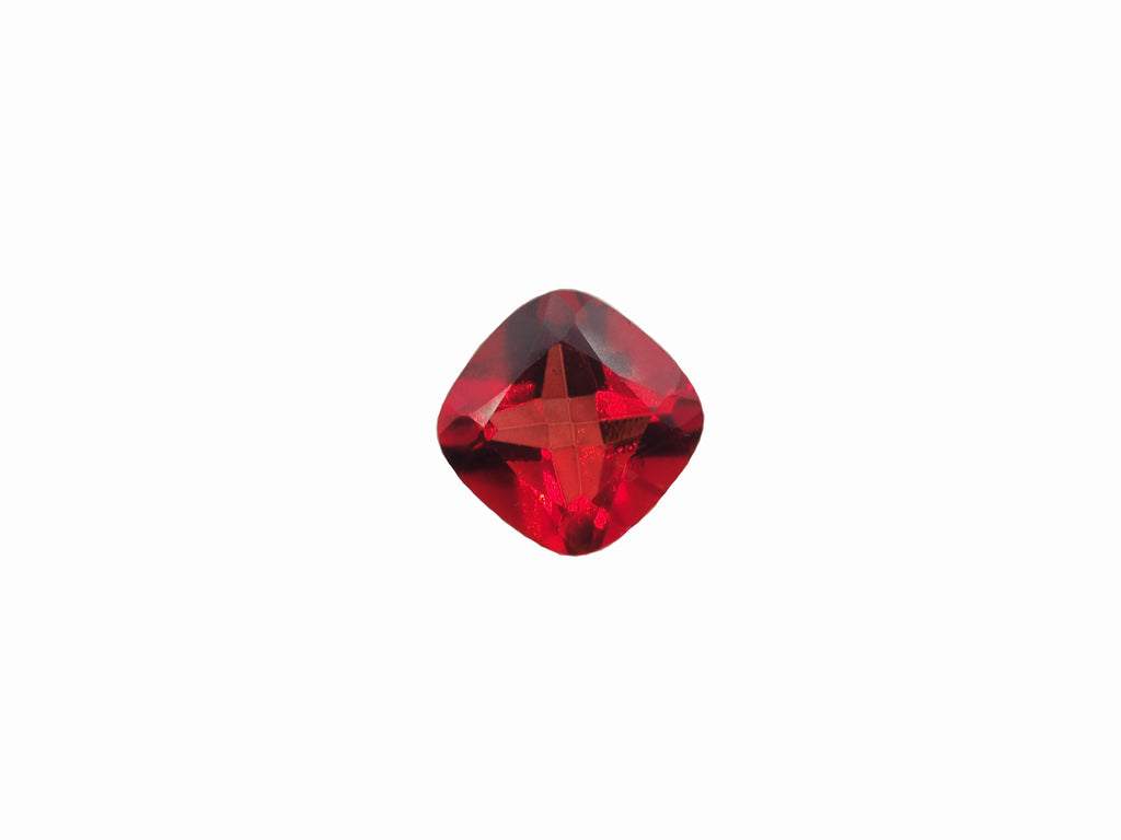 Red Topaz Cushion Shape 10.3x10.3mm  Approximately 5.54 Carat