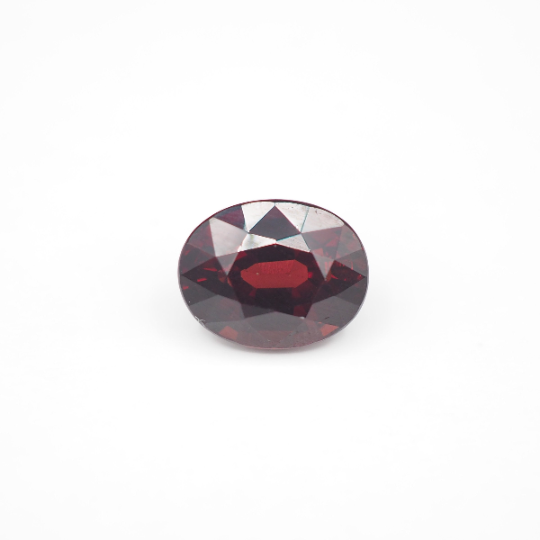 Rhodolite Garnet Oval Shape 11 x 8.5 x 6.7 mm Single Piece Approximately 5.60 Carat