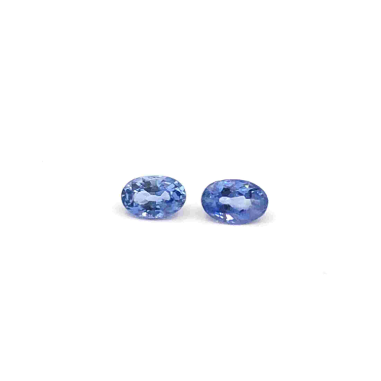 Blue Sapphire Oval Shape 6 x 4 mm Approximately 1.29 Carat