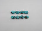 Natural Blue  Turquoise Cabs 7X5mm Approximately 6.2 Carat