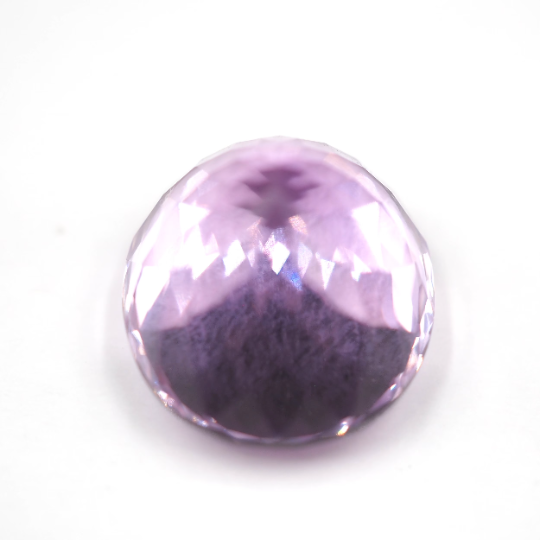 Pink Kunzite Oval Shape 15.5 x 13.5 x 10 mm Single Piece Approximately 14.10 Carat (