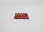 Orange Copper Turquoise Cabochon Round 4 mm, 20 pieces, Approximately 4.50 carat (GTG-OT-18)