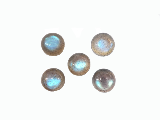 Labradorite Cabs Round 10mm Approximately  17.83 Carat