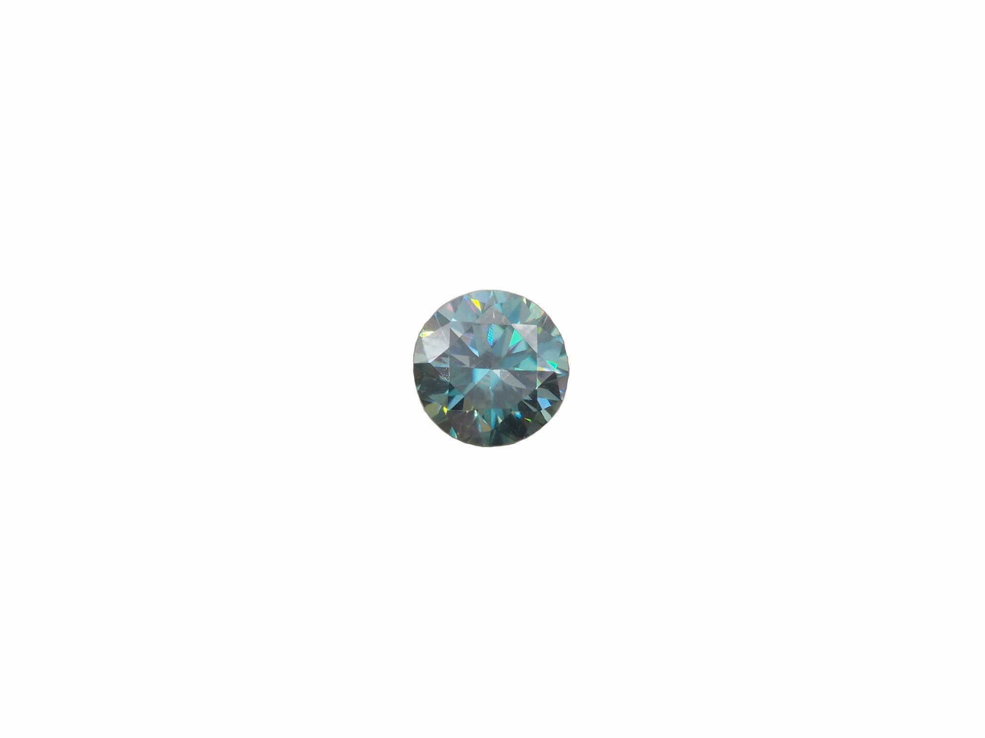 Moissanite Round Shape 10mm Approximately 3.57 Carat (GTG-MO-13)