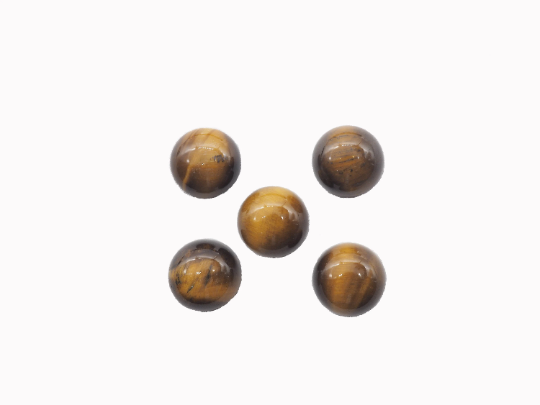 Tiger's  Eye  Cabs 9mm  Approximately 17.38 Carat