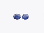 Blue Sapphire Oval Shape 8x6 mm Matching Pair Approximately 2.97 Carat