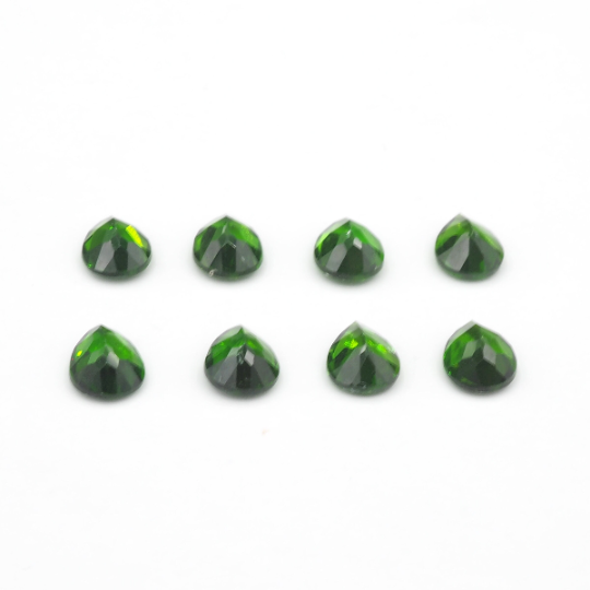 Chrome Diopside Pear Shape 5x4mm Approximately 2.86 Carat