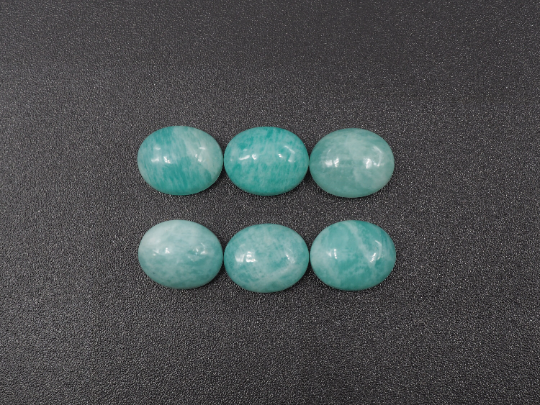 Amazonite Cab Oval 10x8mm Approximately 18.35 Carat