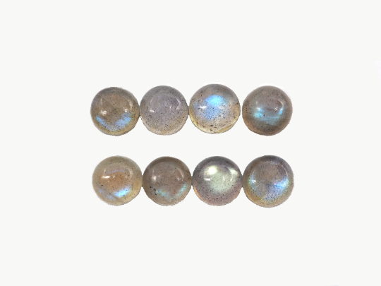 Labradorite Cabs Round 8mm Approximately 17.26 Carat