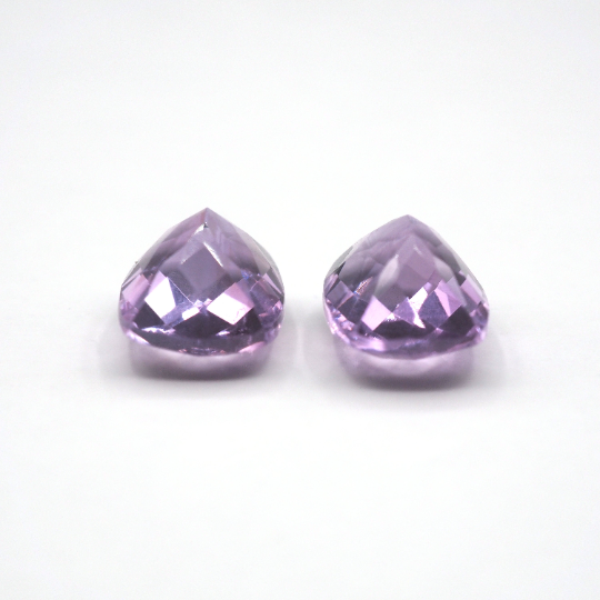 Amethyst Rectangle Shape 9.6 x 8 x 6.5 mm & 10 x 8 x 6.5 mm Approximately 6.10 Carat