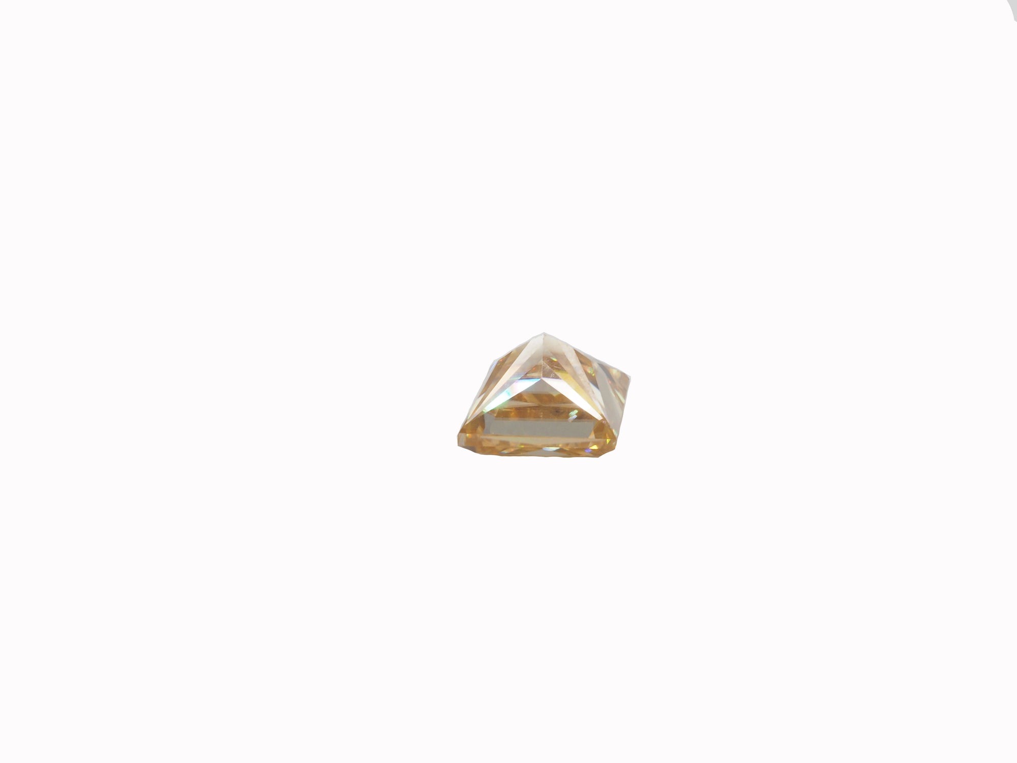Moissanite Cushion Square  9.9x9.9 mm Single Piece Approximately 5.74 Carat