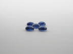 Blue Sapphire  Cabochon  Oval Shape 7x5 mm 5 pieces, Approximately 7 Carat  (GTG-BSC-11)