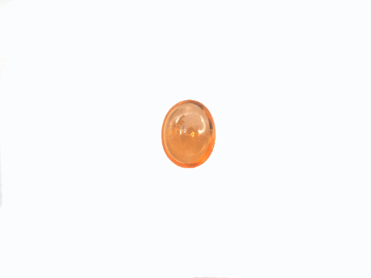 Spessartite Garnet Oval Cabochon 9.0 x 7.0 x 3.0mm  Single Piece Approximately 2.30 Carat