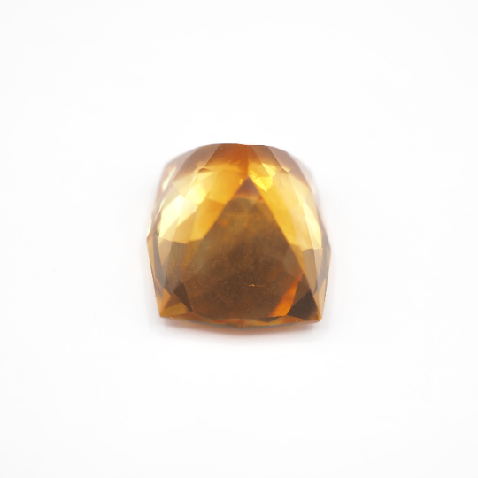 Citrine Fancy Rectangle Shape 17.5 x 14.0 x 10.0 mm Single Piece Approximately 15.43 Carat