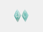 Amazonite Drilled Matching Pair Kite Shape 30 x 15mm