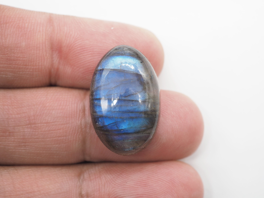 Labradorite Cabochon Oval Shape 25.50 x 16.50mm , Approximately 27.48 Carat