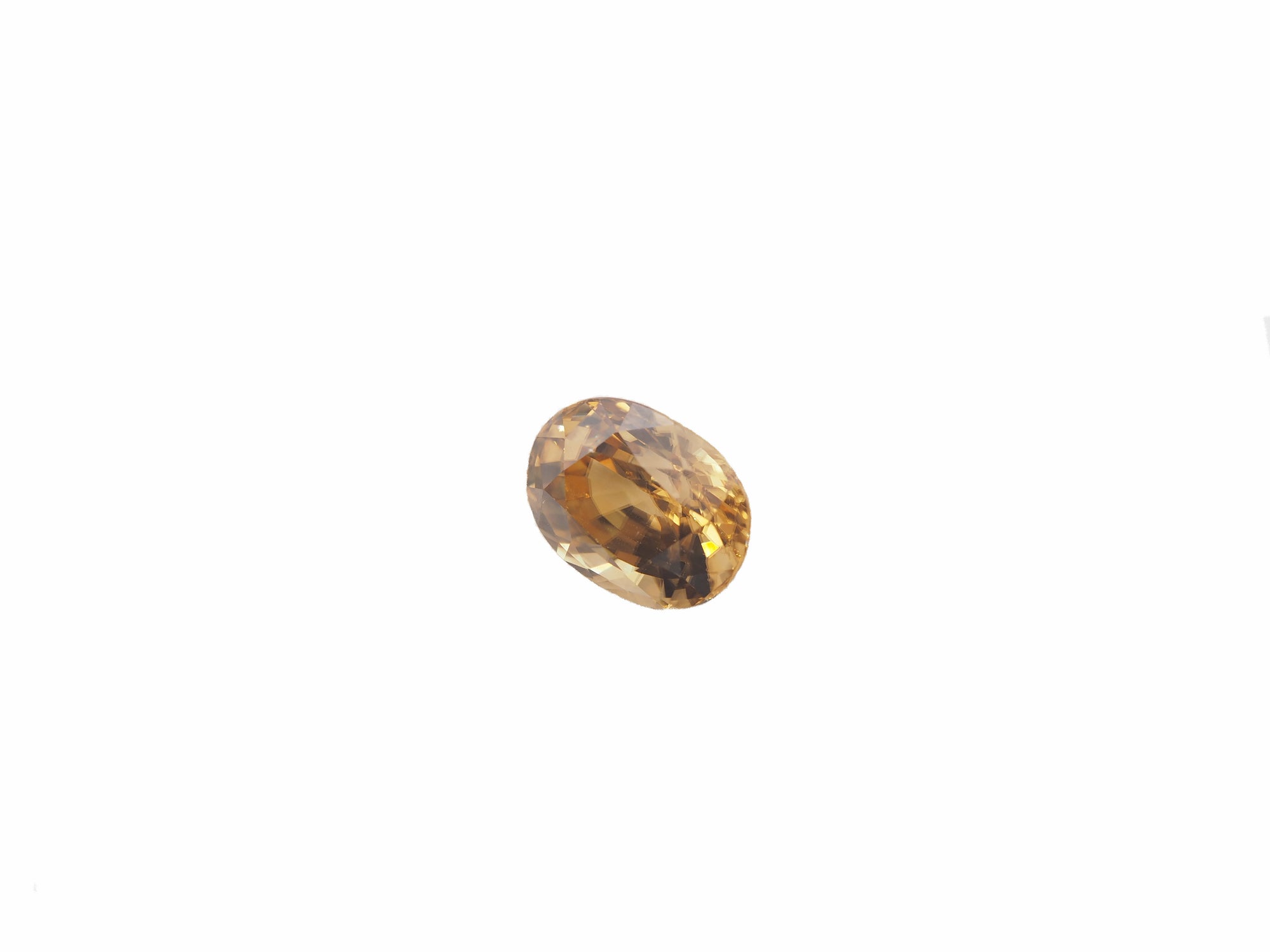 Yellow Zircon  13 x 9.7mm pair Approximately 9.48 Carat
