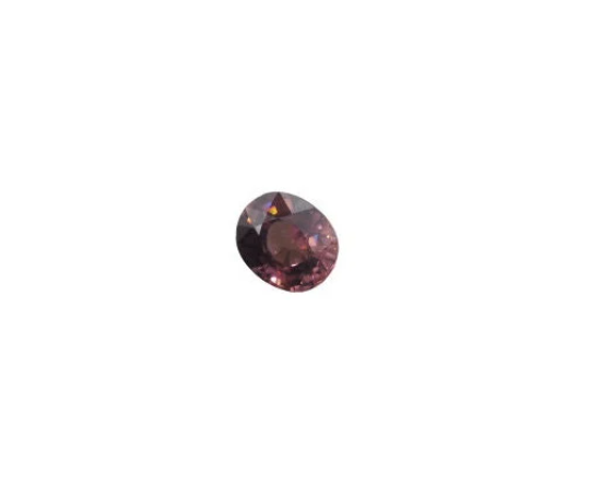 Purple Zircon Oval Shape 8.5x7mm Approximately 3.03 Carat