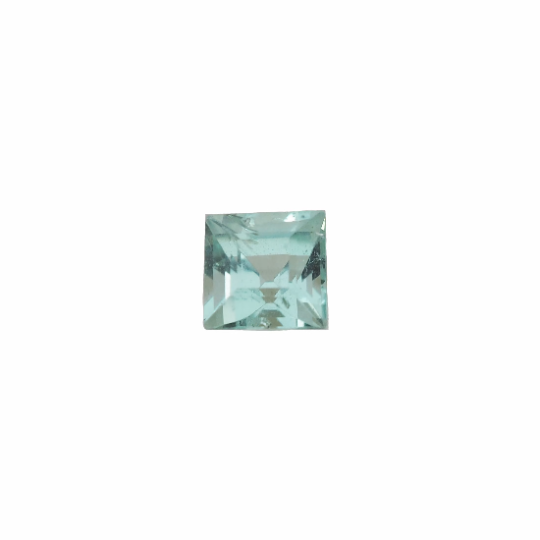 Paraiba Tourmaline Square Shape 4.45 x 3.58mm Single Piece Approximately 0.51 Carat
