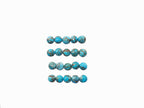 Blue Copper Turquoise Cabs Round 4mm Approximately 4.73 Carat
