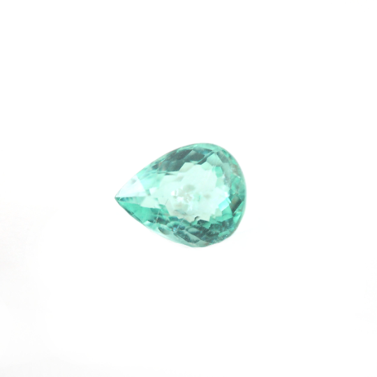 Paraiba Tourmaline Pear Shape 7.5 x 5.8 x 4.0 mm Single Piece Approximately 1.13 Carat