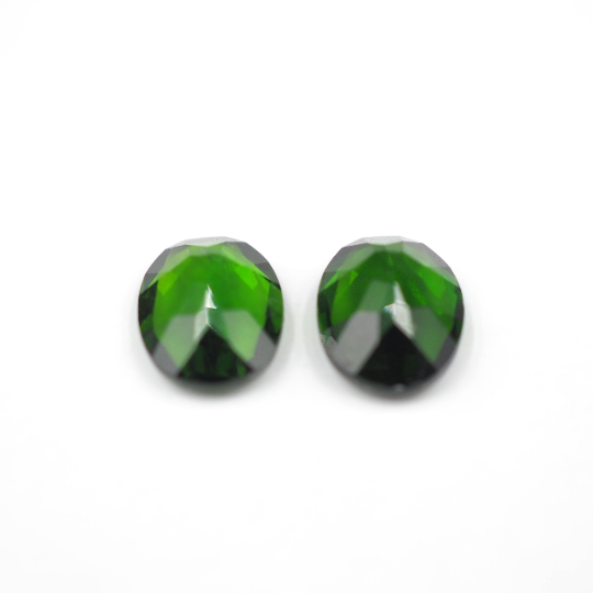 Chrome Diopside Oval Shape 8 x 6 mm Approximately 2.50 Carat