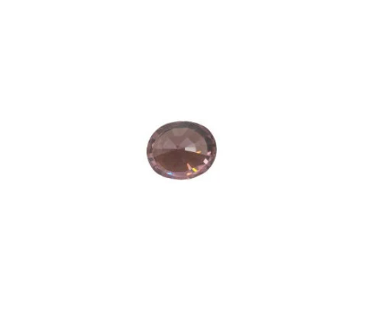 Purple Zircon Oval Shape 8.5x7mm Approximately 3.03 Carat