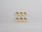 Citrine Cabochon Round 7 mm Approximately 9 Carat, 6 Pieces (GTG-CT-44)
