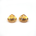 Citrine Oval Shape 9.0 x 7.0  mm & 9.0 x 7.0 mm Matching Pair Approximately 3.06 Carat