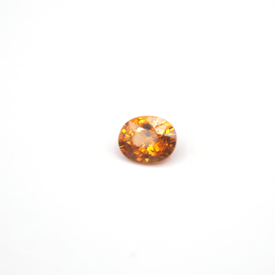 Spessartite Garnet Oval Shape 7.0 x 5.5 x 4 mm  Single Piece Approximately 1.28  Carat