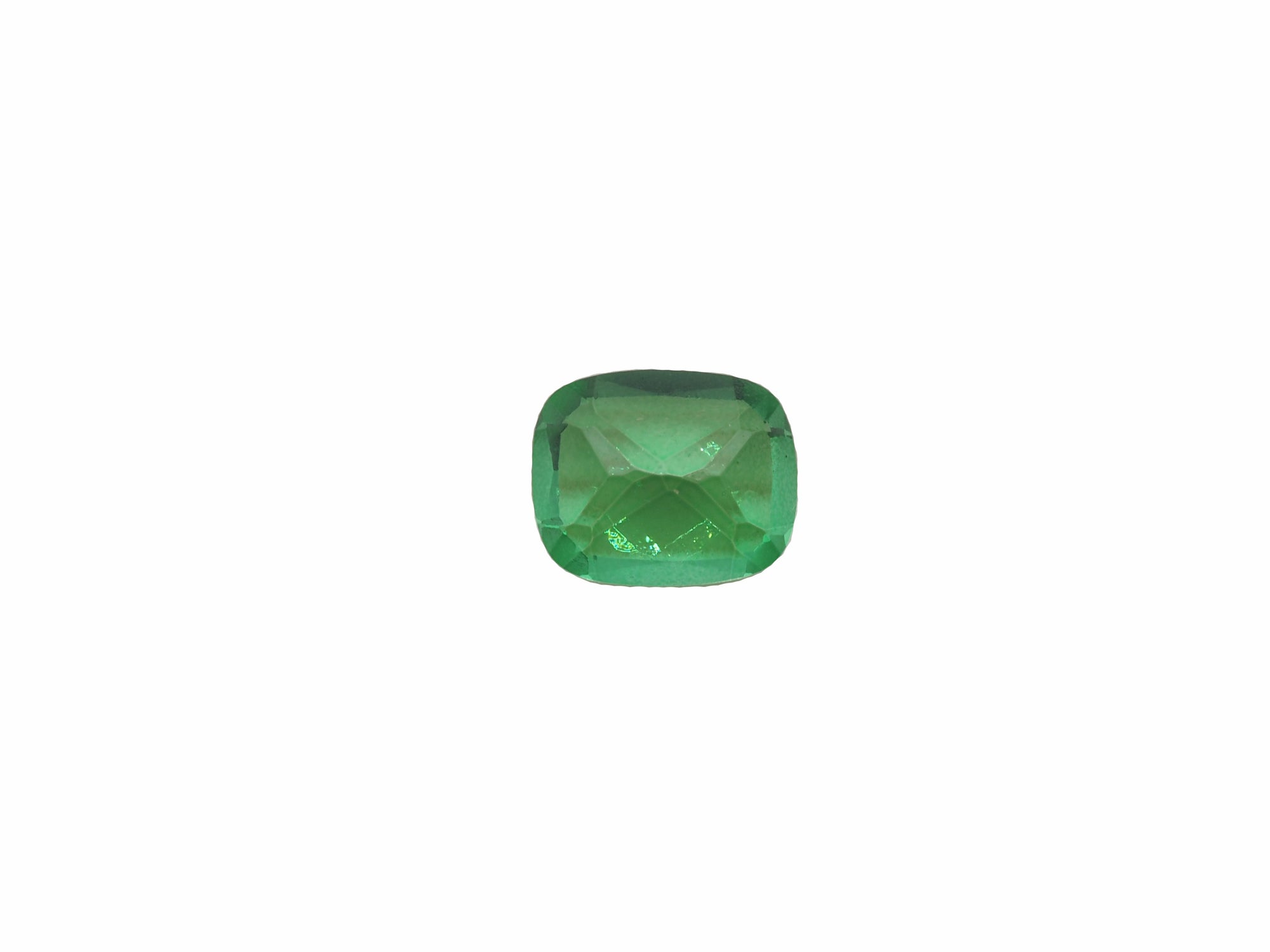 Green Topaz Emerald Cut  11.2x9.2mmmm Approximately 4.54 Carat