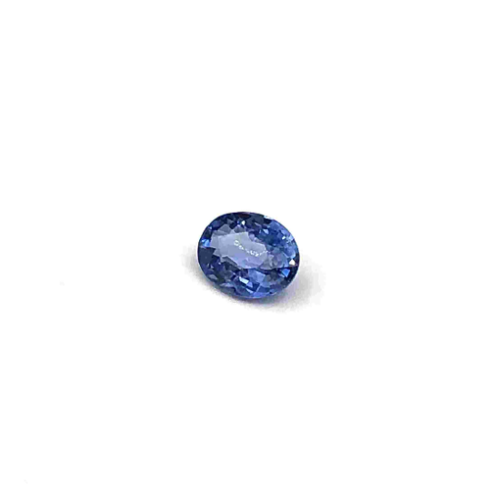 Blue Sapphire Oval Shape 6.5 x 5.0 x 3.0 mm Single Piece  Approximately 0.93 Carat
