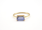 18K Yellow Gold Tanzanite Ring