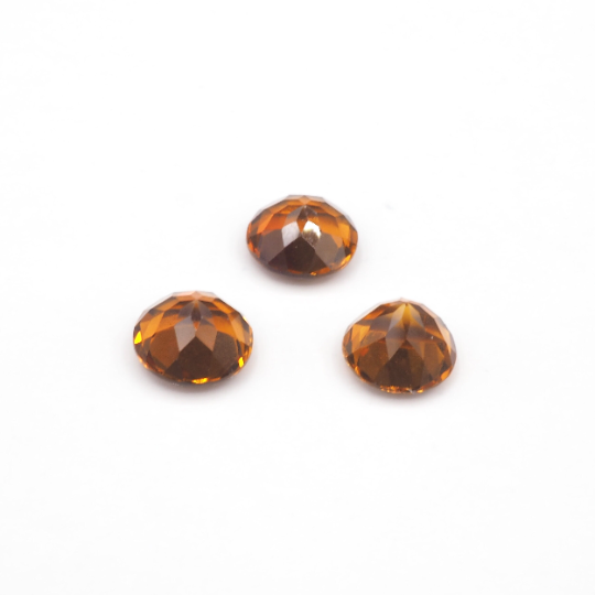 Citrine Round 6.8mm Approximately 3.15 Carat