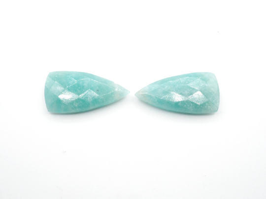 Amazonite Drilled Matching Pair 30 x 15mm