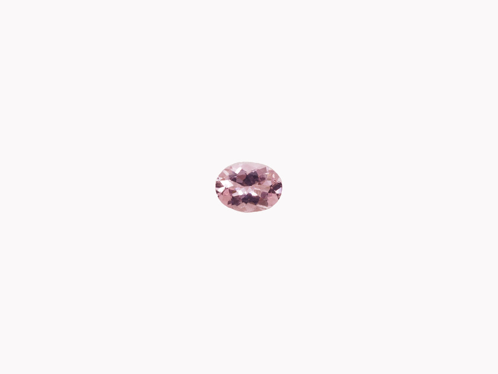 Pink Tourmaline Oval Shape  8x5.8x3.6mm Approximately 1.06 Carat