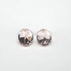 Morganite Oval Shape 7 x 5 x 3.5 mm Matching Pair Approximately 1.59 Carat
