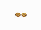 Citrine Oval matching pair 9x7mm Approximately 3.10 Carat