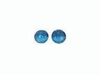 Blue Topaz matching Pair 5mm Approximately 0.98 Carat