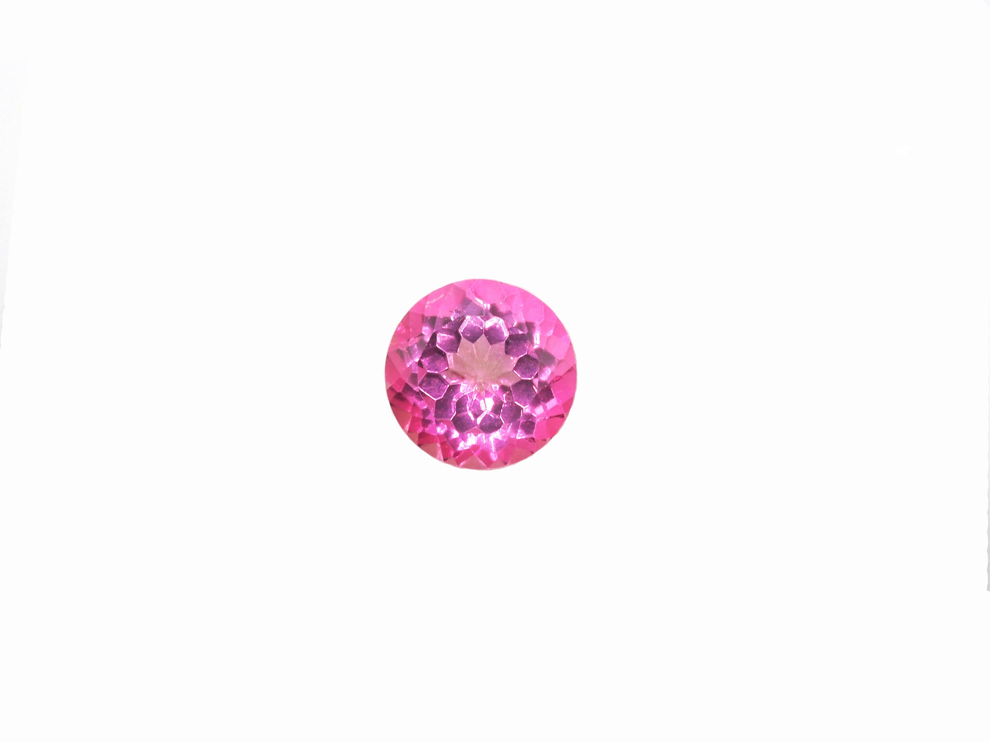 Pink Topaz Round 10mm Approximately 4.82 Carat