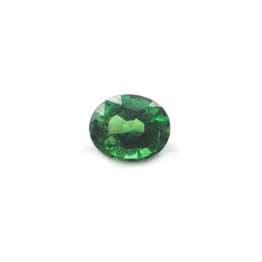 Tsavorite Oval Shape 6 x 5 x 3.5 mm Single Piece Approximately 0.82 Carat