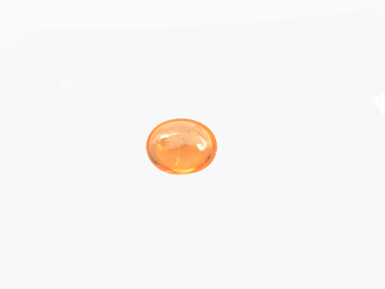 Spessartite Garnet Oval Cabochon 9.0 x 7.0 x 3.0mm  Single Piece Approximately 2.30 Carat