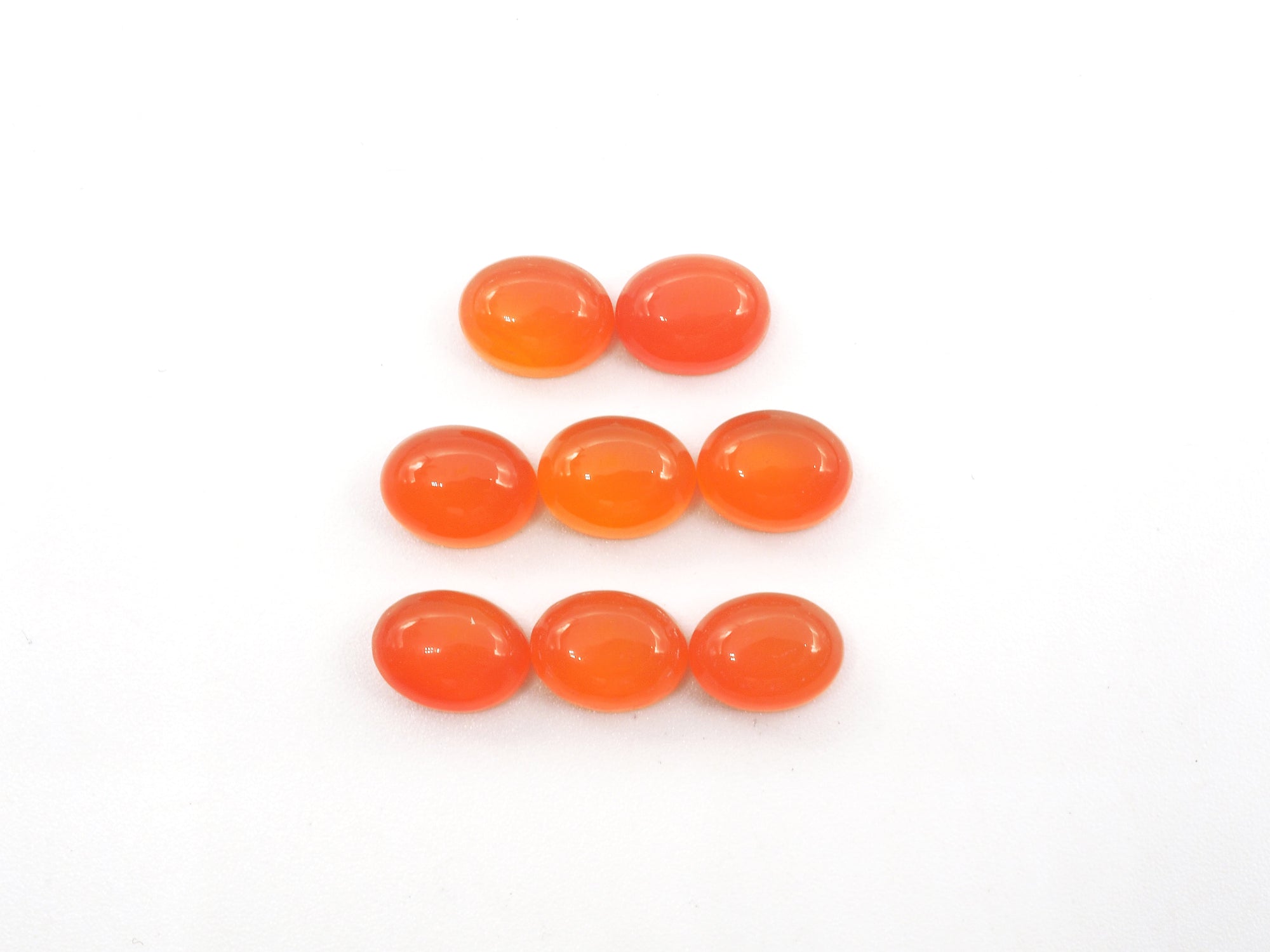 Carnelian Cabs Oval 8x6mm Approximately 13.17 Carat