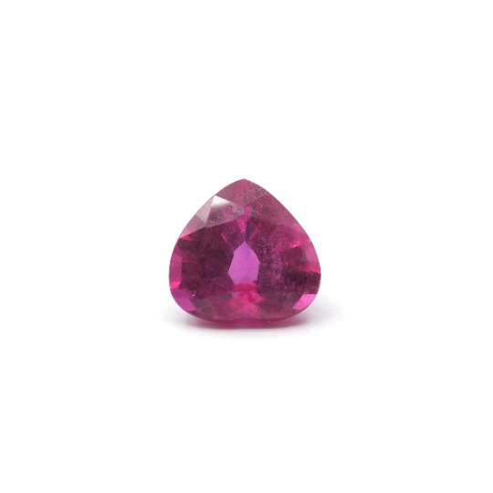 Natural Ruby  Faceted Heart shape 6x5mm Single Piece Approximately 0.78 Carat