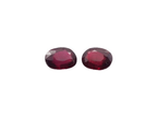 Madagascar Ruby Oval 9 x 7 mm Approximately 5.40 Carat, 2 Pieces